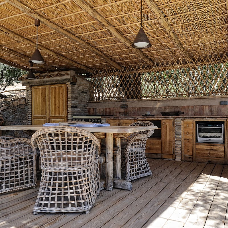 Domaine Les Oliviers de Palombaggia, eat and drink