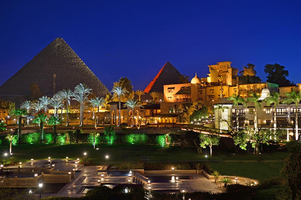 Marriott Mena House, Cairo, how it began