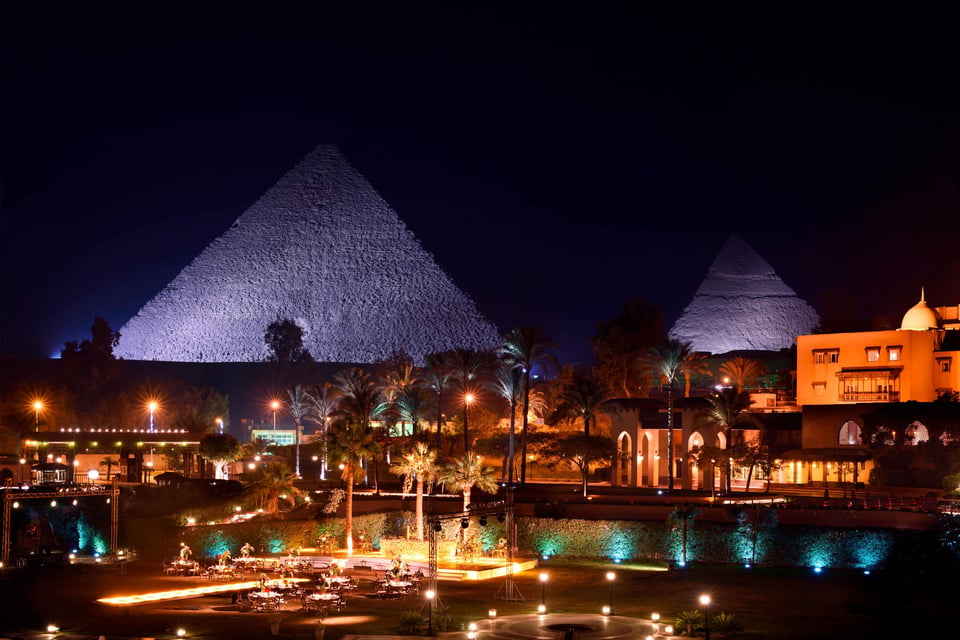 Marriott Mena House, Cairo, how it began