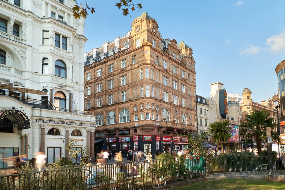 Victory House Leicester Square, how it began