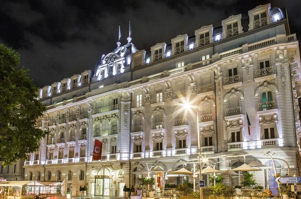 Hotel Boscolo Exedra Nice, how it began