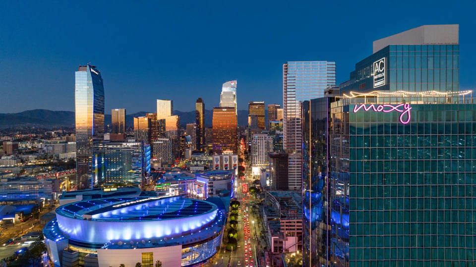 Moxy Downtown Los Angeles, how it began