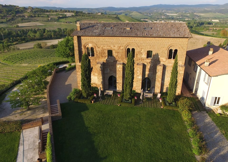 Locanda Palazzone, how it began