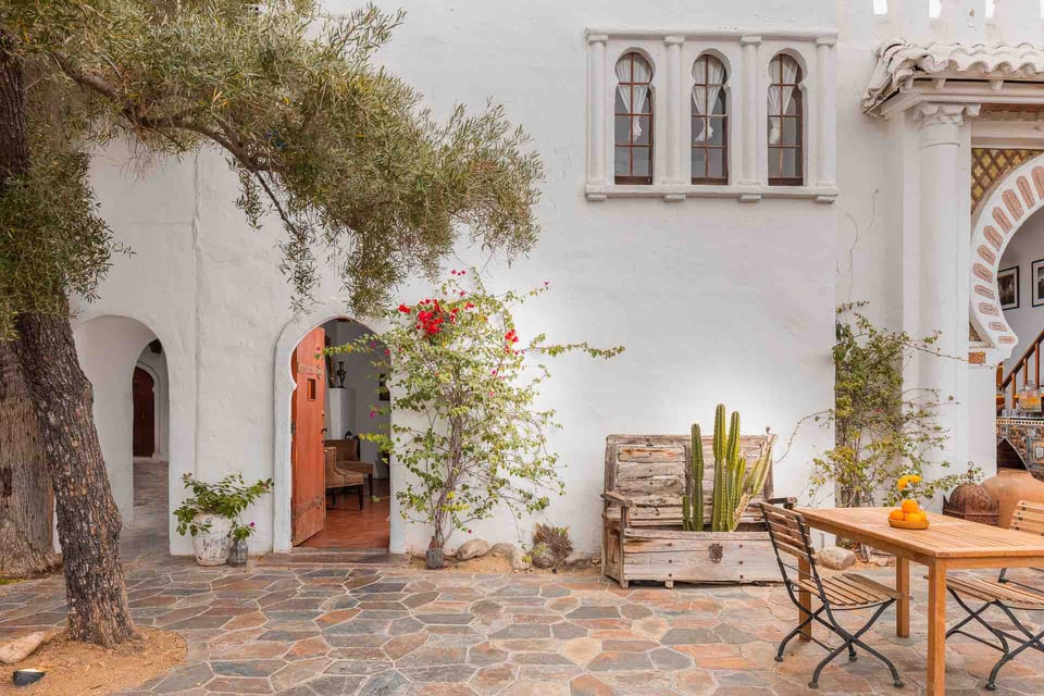 Korakia Pensione, how it began