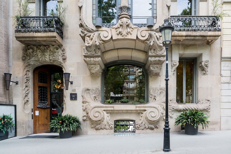 El Palauet Modernist Suites Barcelona, how it began