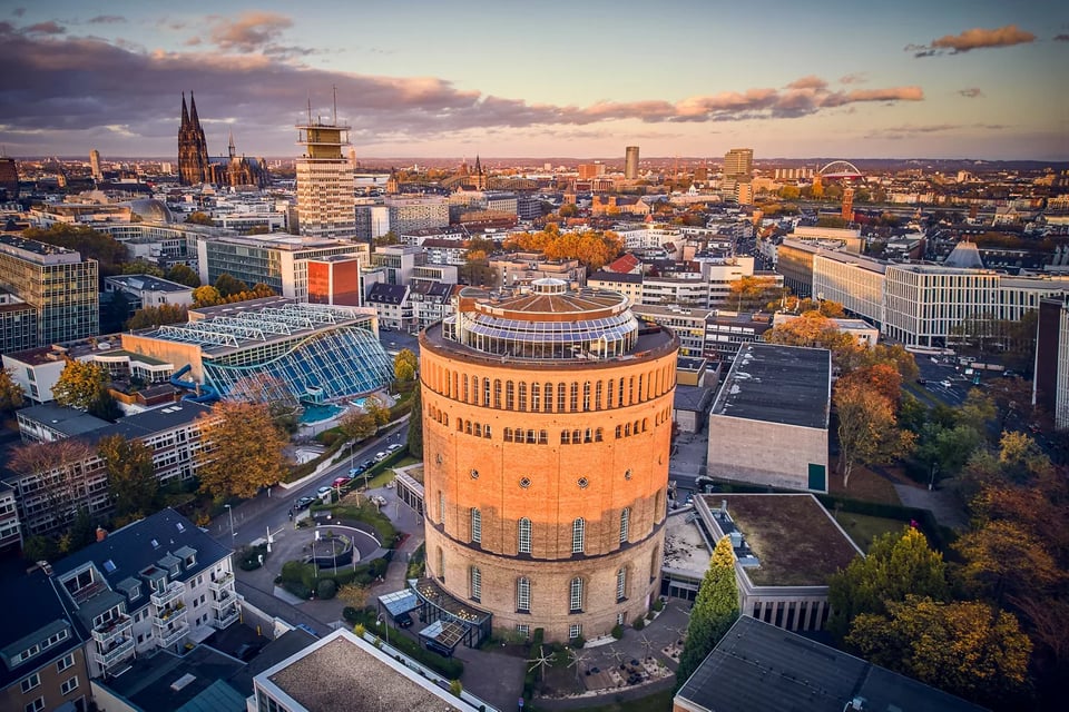 Wasserturm Hotel Cologne, Curio Collection by Hilton, how it began