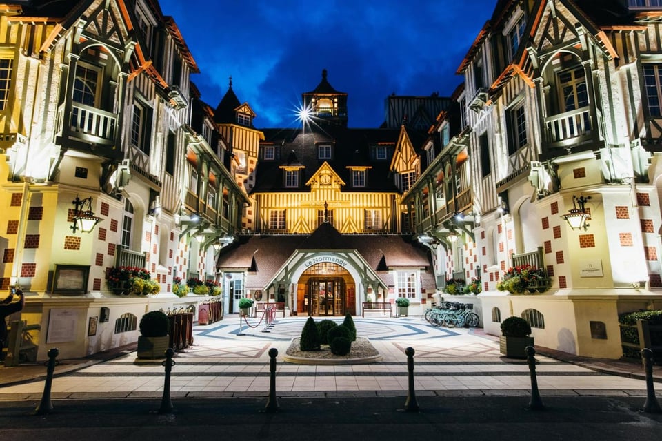 Hotel Barrière Le Normandy Deauville, how it began