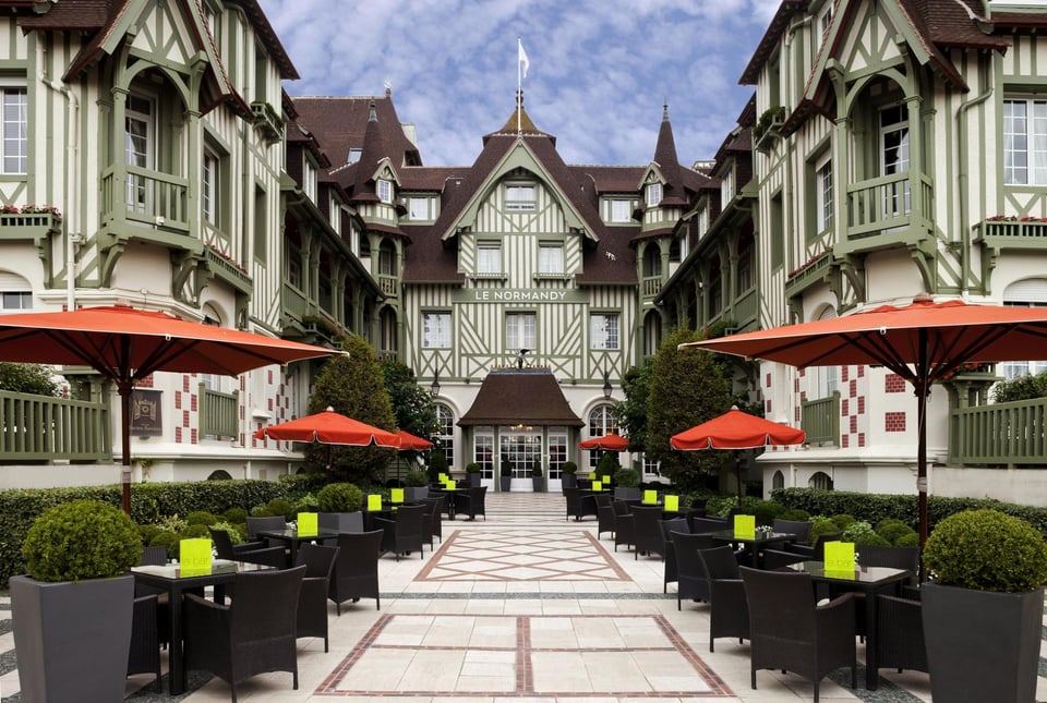 Hotel Barrière Le Normandy Deauville, how it began