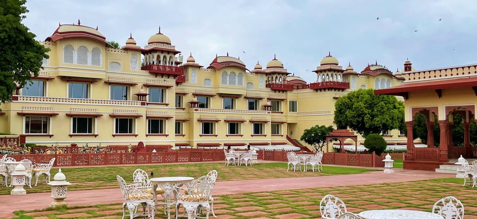 Jai Mahal Palace, Jaipur, how it began