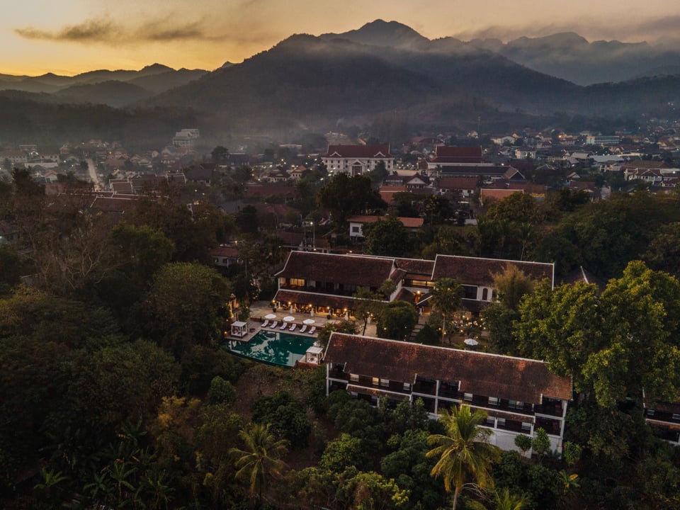 La Résidence Phou Vao, Luang Prabang, how it began