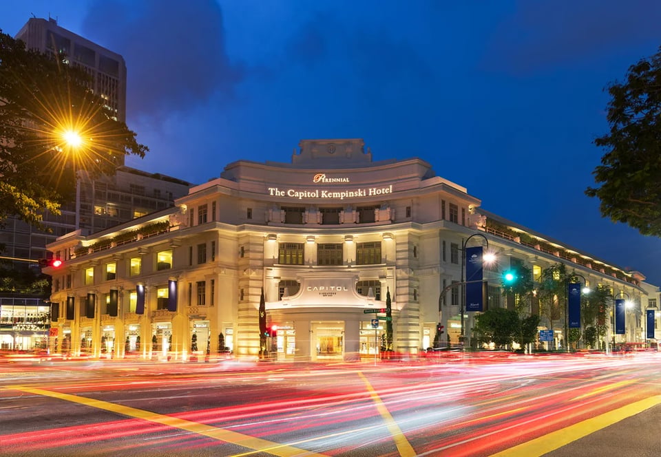 Capitol Kempinski Hotel Singapore, how it began
