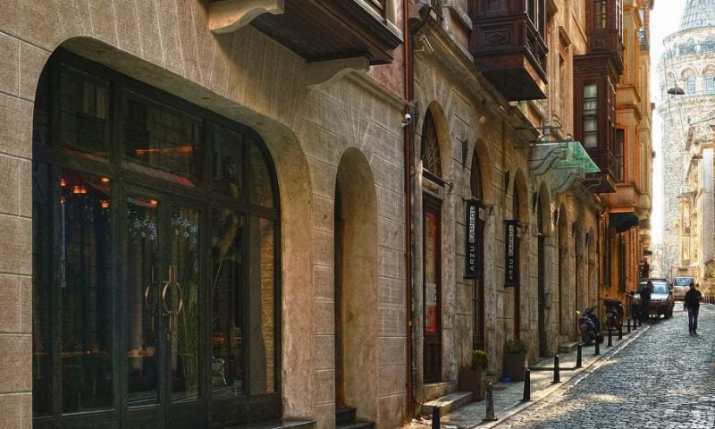 Georges Hotel Galata, how it began