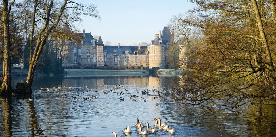 Château de Canisy, how it began