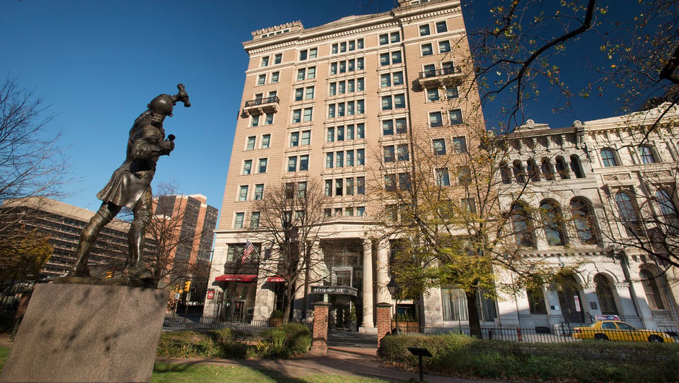 Kimpton Hotel Monaco Philadelphia, how it began