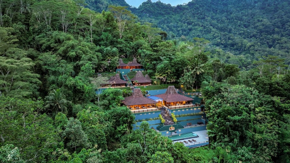 Villa Borobudur Resort, how it began