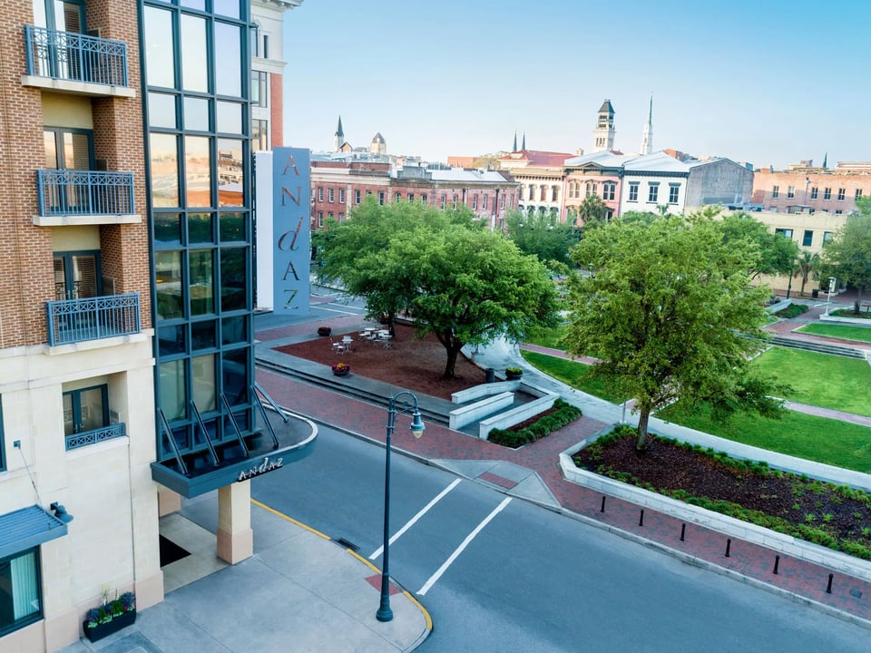 Andaz Savannah, by Hyatt, how it began