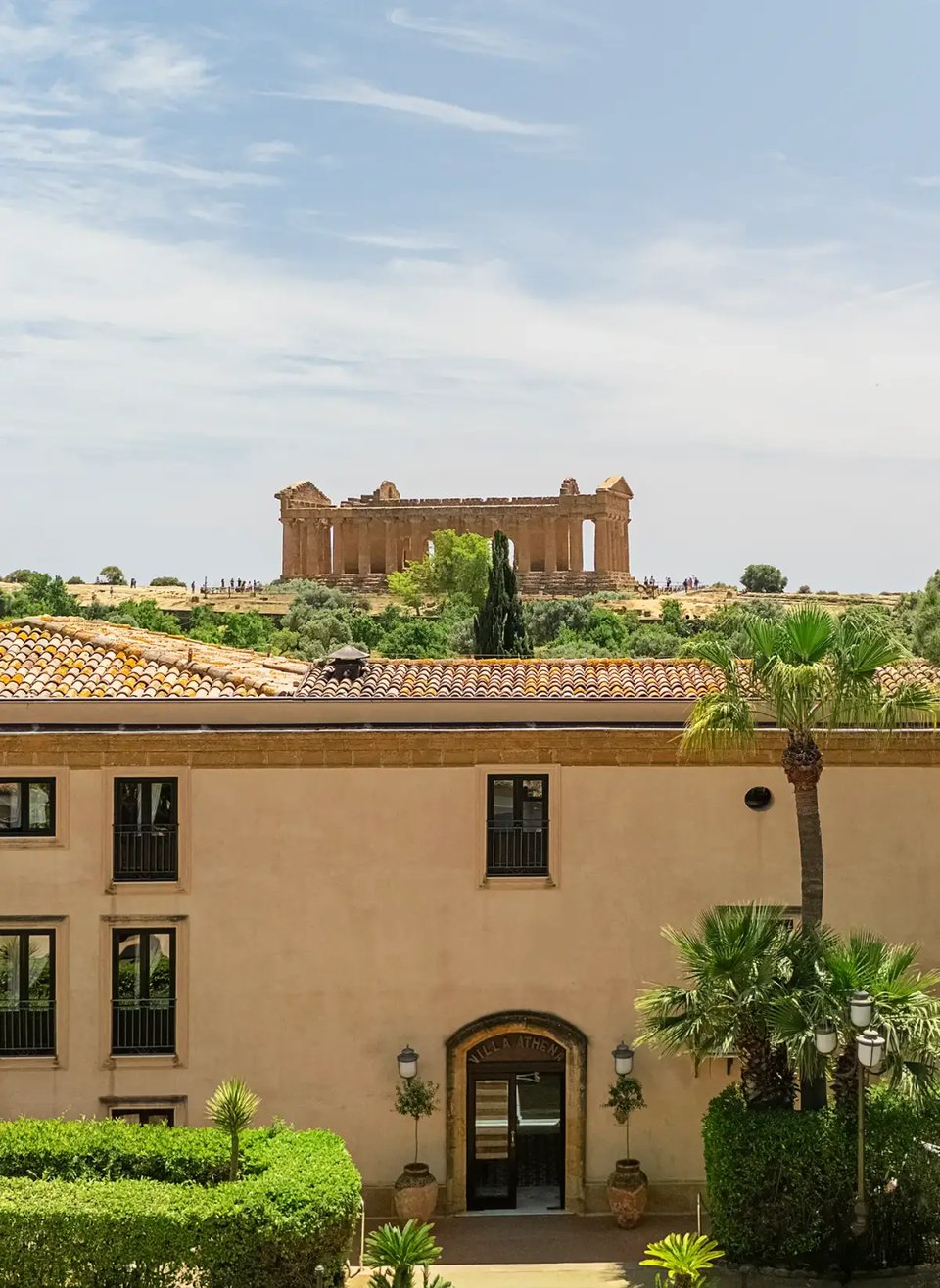 Hotel Villa Athena, how it began