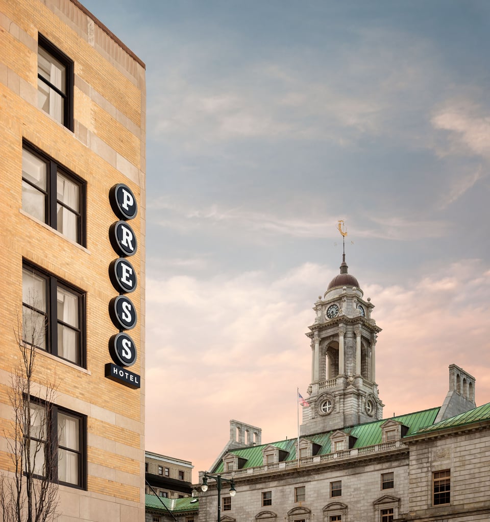 The Press Hotel, how it began