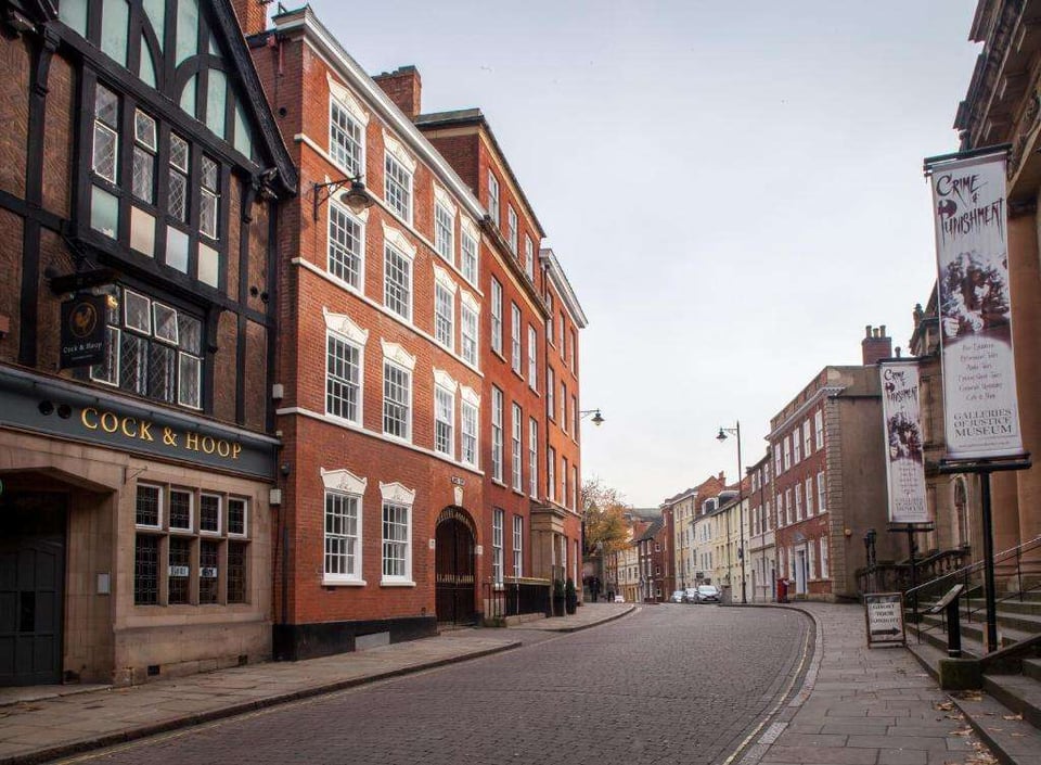 Lace Market Hotel Nottingham, how it began