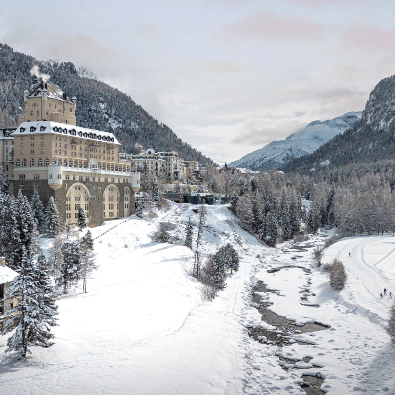 Schloss Hotel & Spa Pontresina, how it began