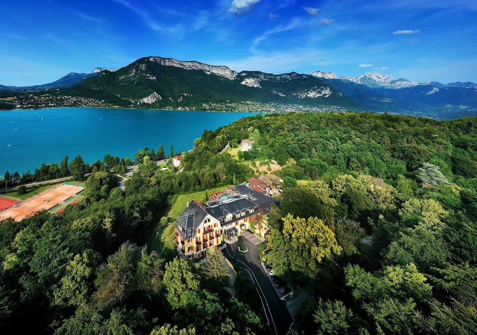 Les Trésoms Lake and Spa Resort, how it began