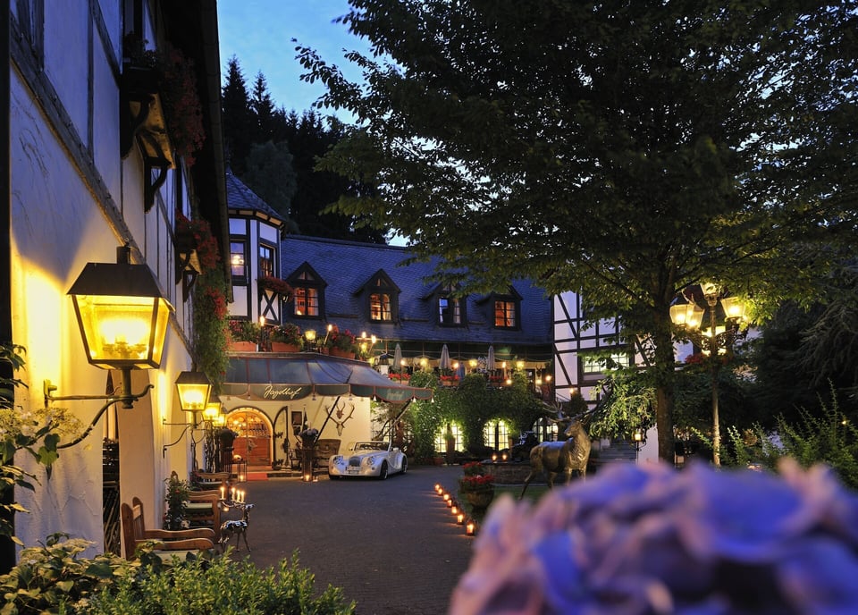 Hotel Jagdhof Glashütte, how it began