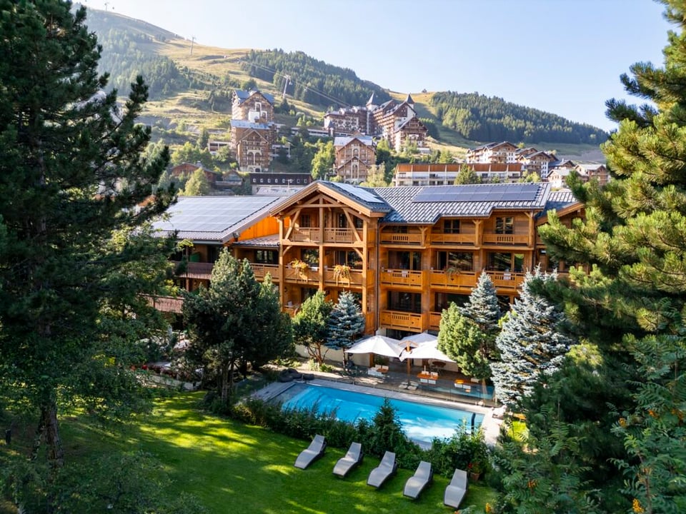 Hôtel Chalet Mounier , Restaurant et SPA, how it began