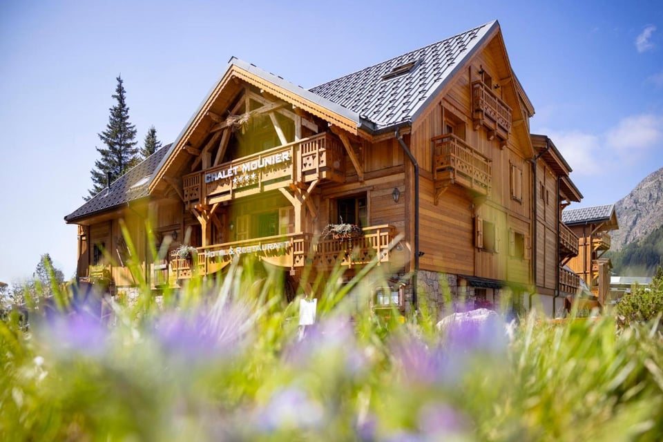 Hôtel Chalet Mounier , Restaurant et SPA, how it began