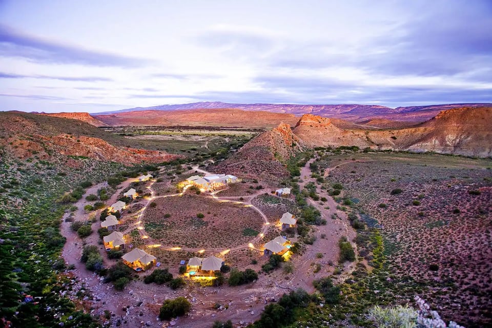 Dwyka Tented Lodge (Sanbona Wildlife Reserve), how it began