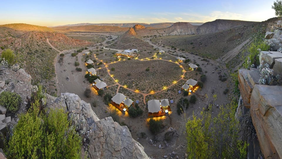 Dwyka Tented Lodge (Sanbona Wildlife Reserve), how it began