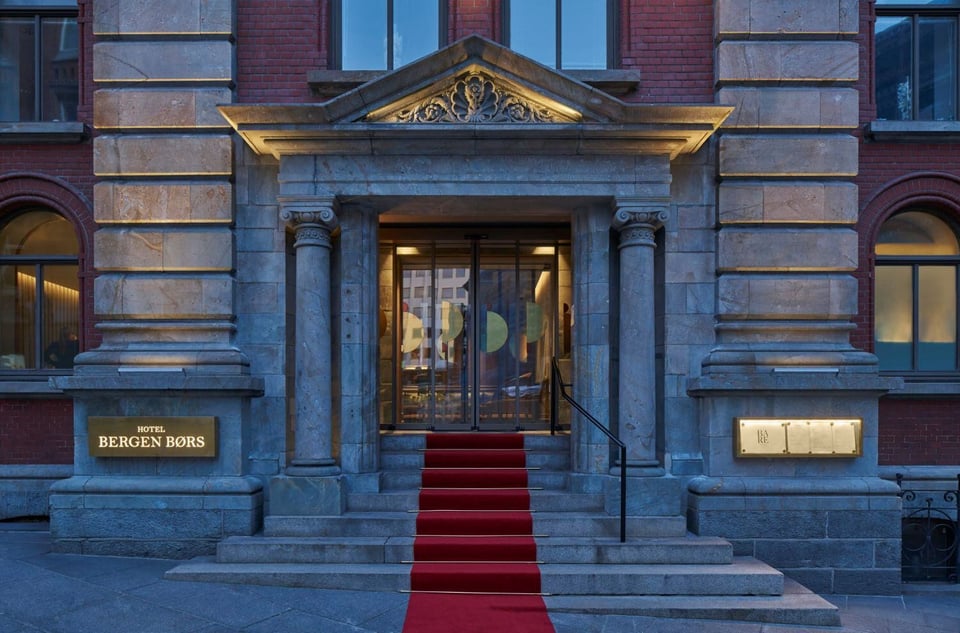 Bergen Børs Hotel, how it began