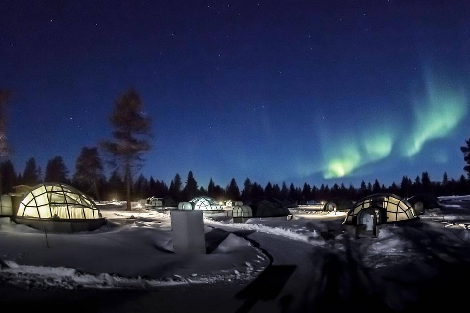 Kakslauttanen Arctic Resort East Village, how it began