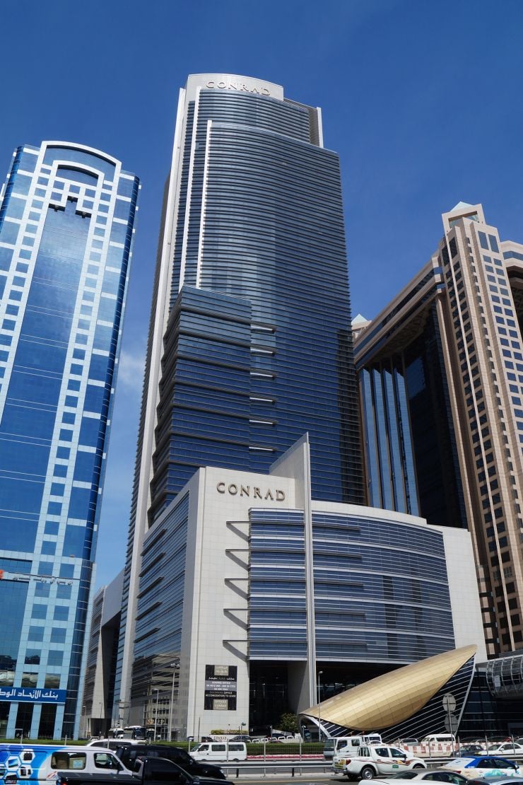 Conrad Dubai, how it began