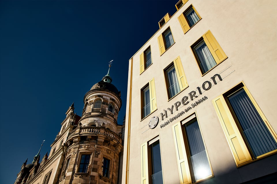 Hyperion Hotel Dresden am Schloss, how it began