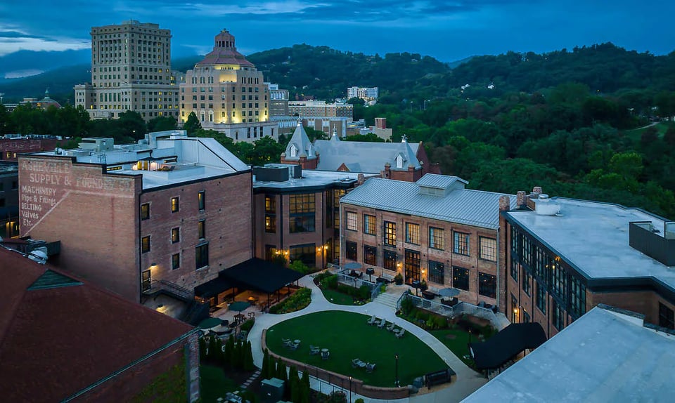 The Foundry Hotel Asheville, Curio Collection by Hilton, how it began